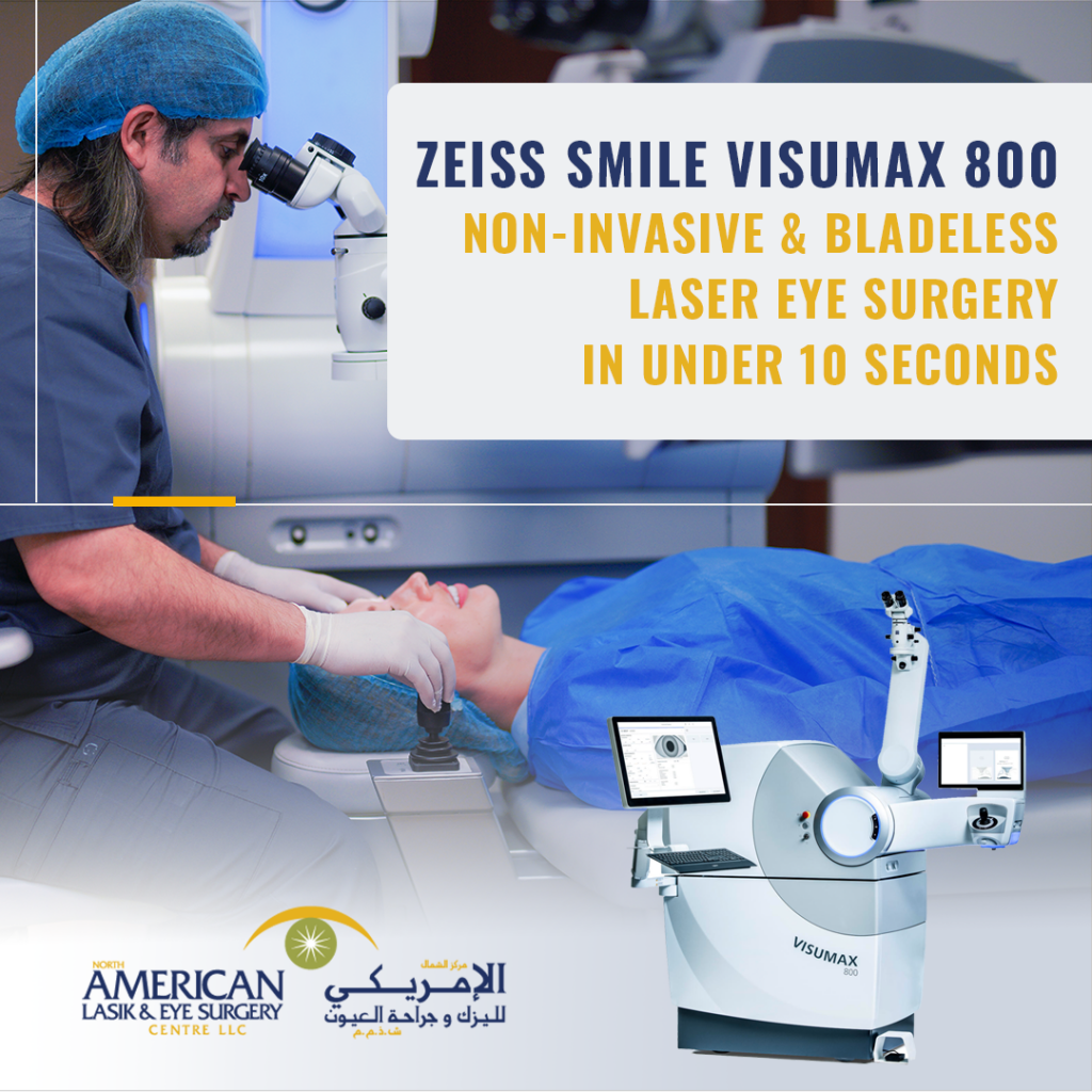 Lasik SMILE Eye Surgery in Dubai with the Zeiss Visumax 800 Arab News
